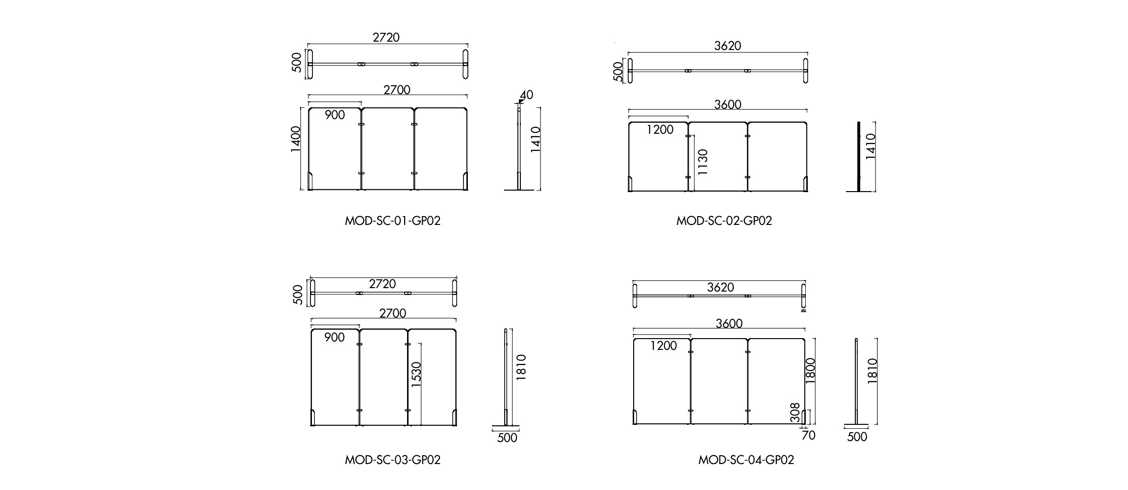 Mod Pod Screen Modo Pod Screen / Flat